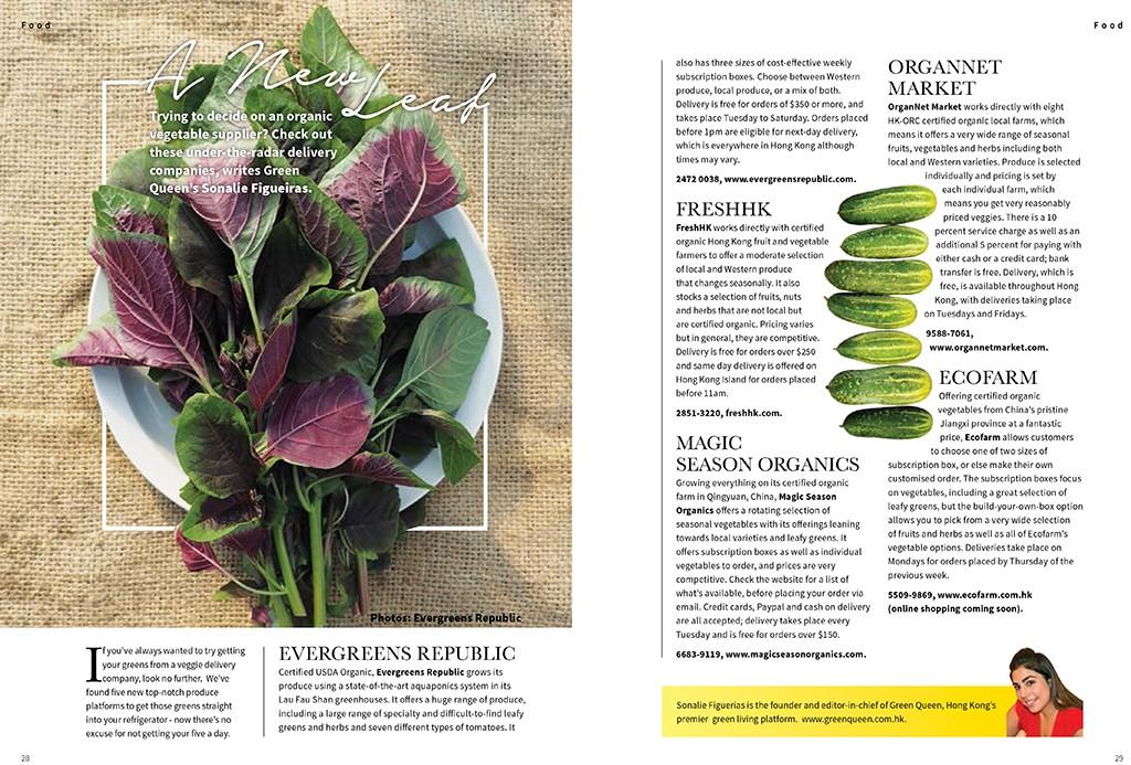 LIV Magazine veggies