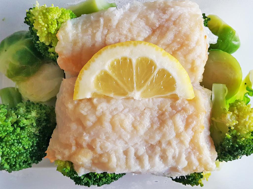 nutrition kitchen Fish and Broccoli