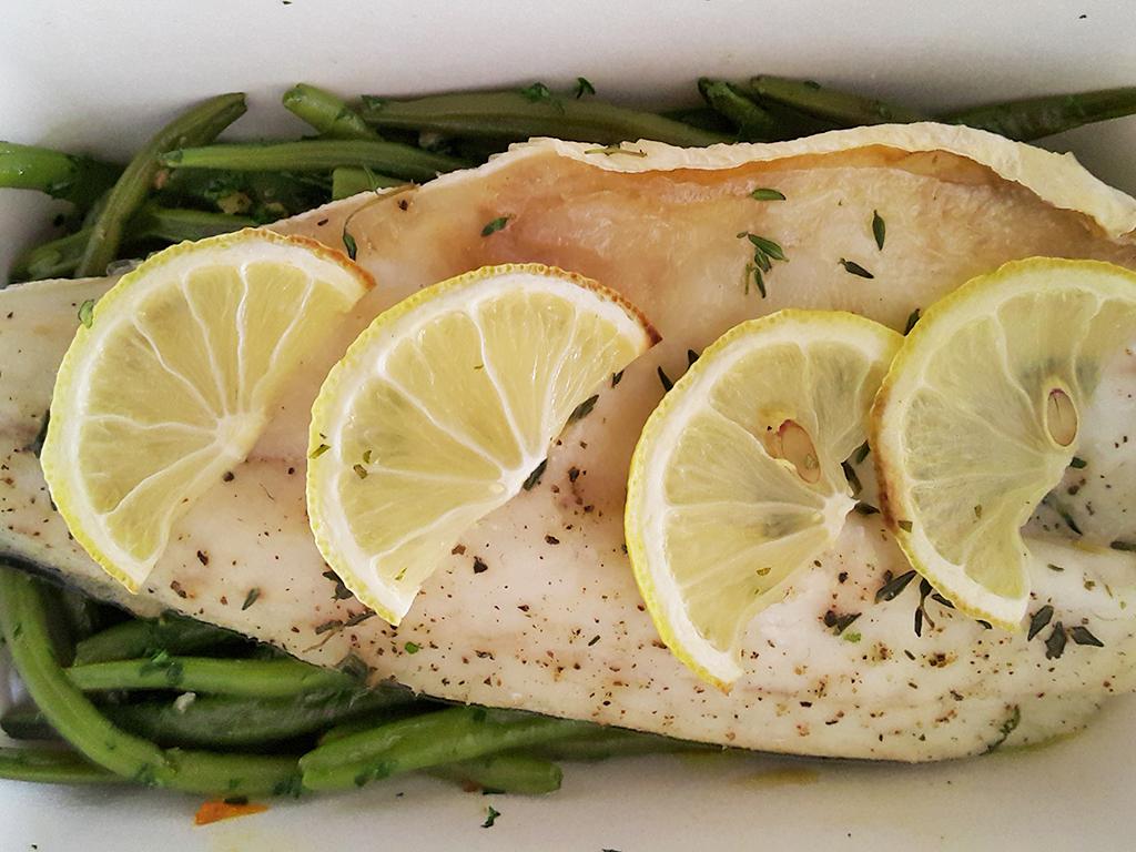 fish and lemon eatology