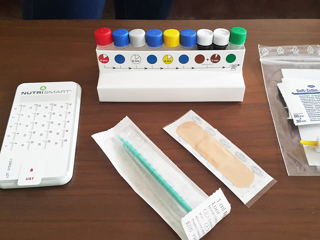 NutriSmart Allergen Test Kit Contents
