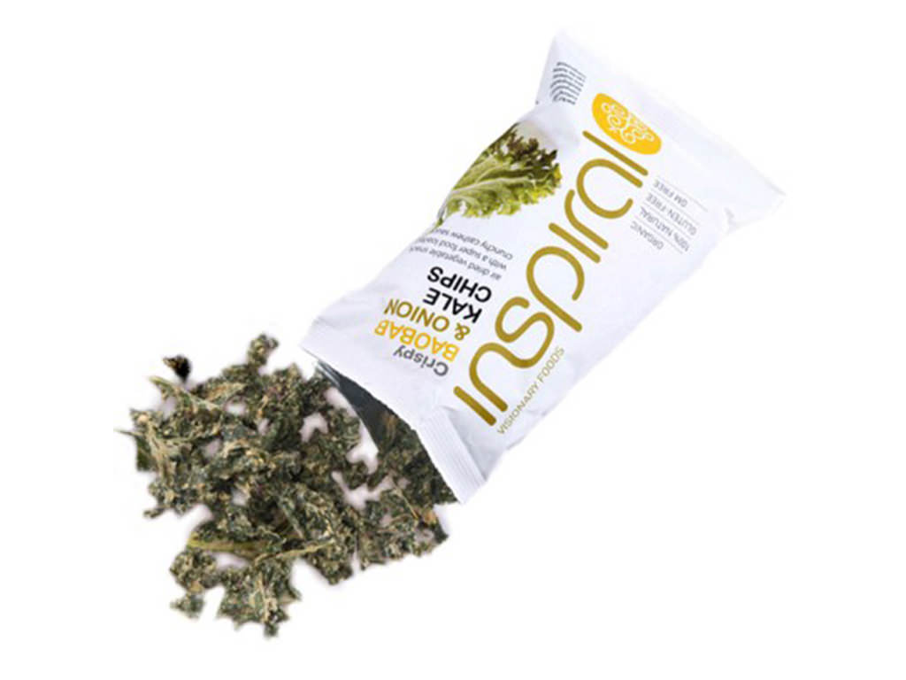 baobab and onion kale chips