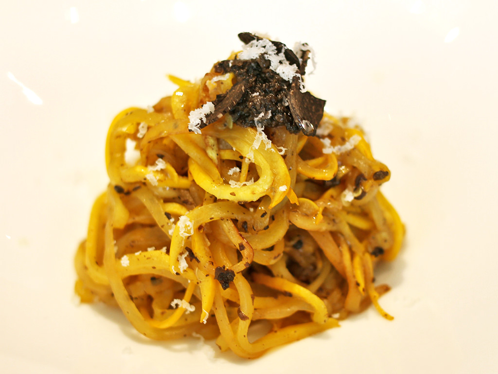 Dining at MURASAKI | Zucchini Pasta