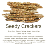 Seedy Crackers Seedy Crackers
