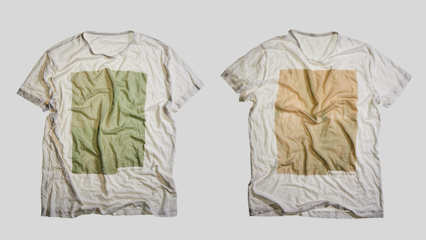 This T-Shirt Made From Algae Will Decompose In Your Garden Within 12 Weeks