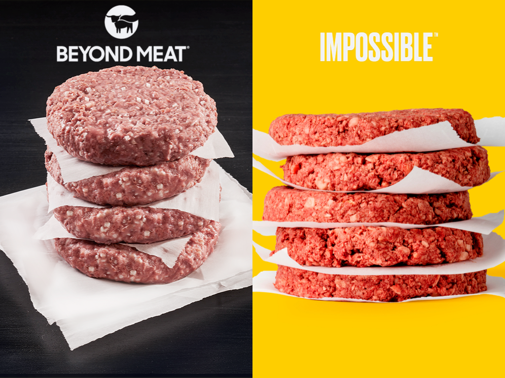They Ve Got Beef Beyond Meat Vs Impossible Foods Burger Showdown What S The Difference Hiswai