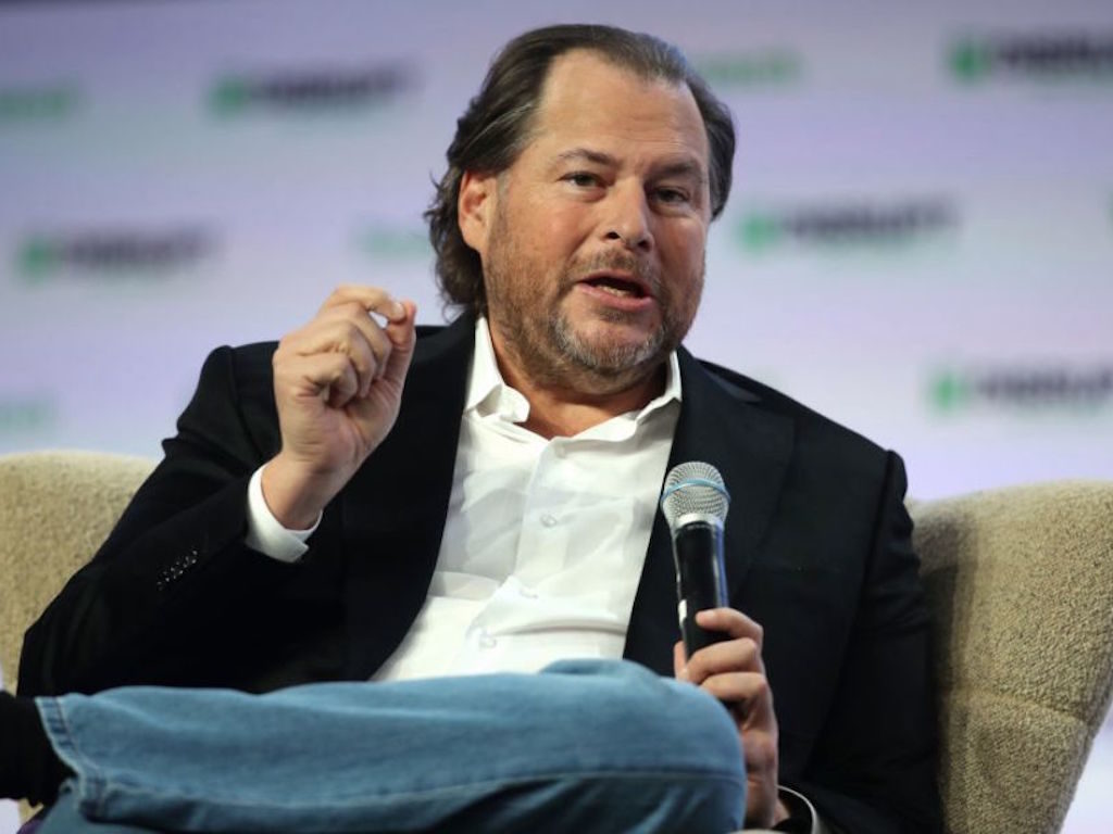 Marc Benioff Salesforce CEO - Green Queen