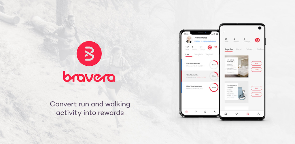 Bravera fitness rewards app