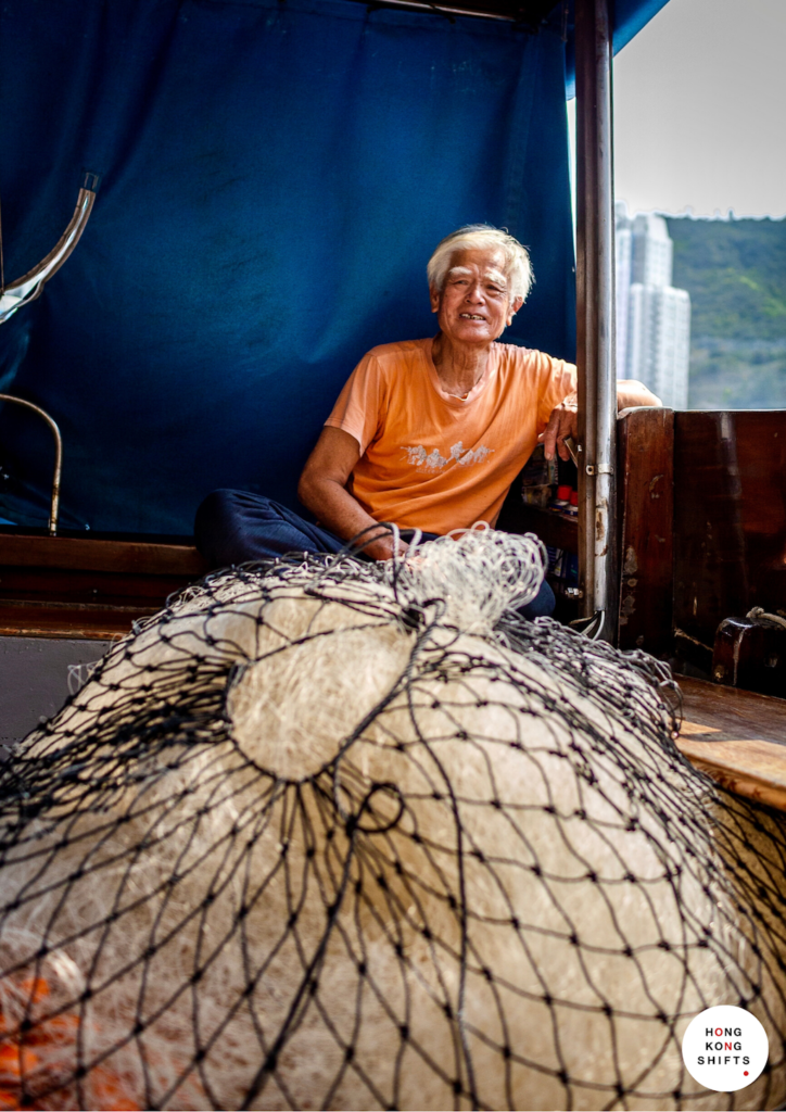 Hong Kong Shifts Photography Series A Harbour Cleaner & A Recycling Worker