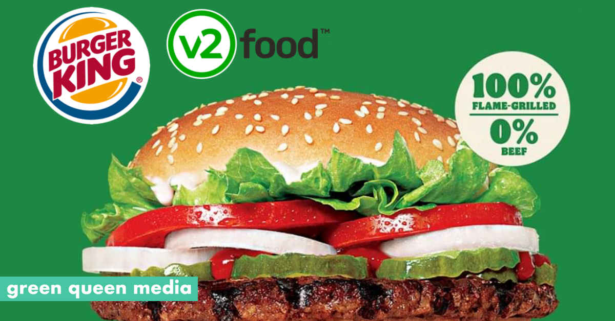 Burger King Launches V2food S Plant Based Whopper In Philippines