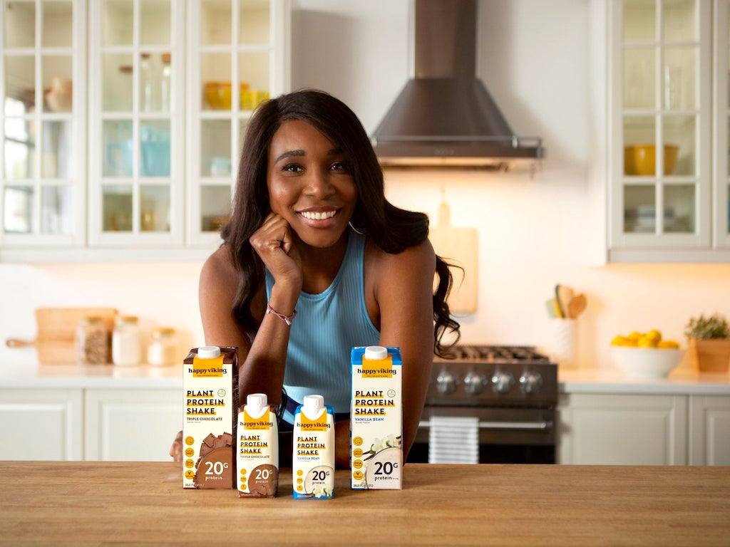 Happy Viking, Venus Williams’ Plant-Based Superfood Nutrition Company, Raises  Million in Investment Round