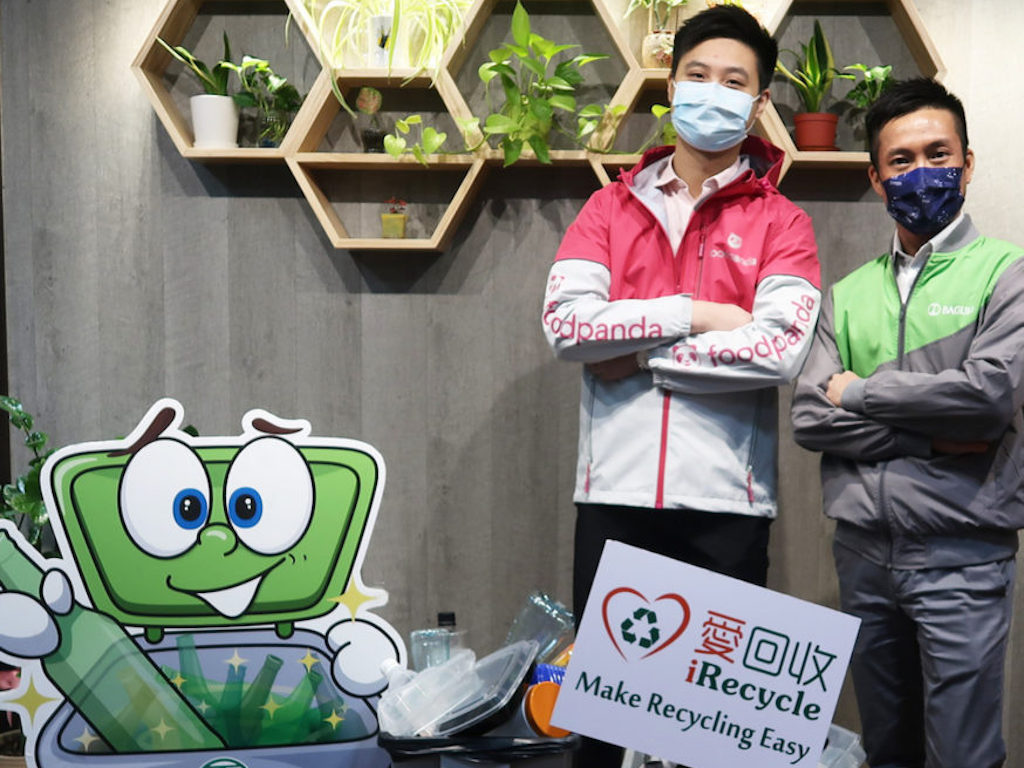 Foodpanda Hong Kong Partners With Baguio iRecycle To Recycle Food Delivery Plastic Packaging