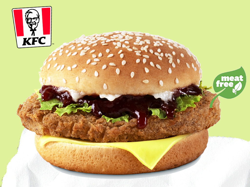 KFC Singapore Launches Meat-Free ‘Zero Chicken Burger’ At Over 80 Locations