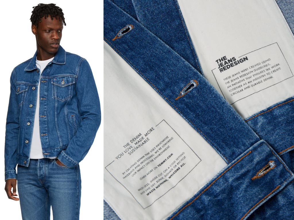 Circular Tommy Hilfiger X Ellen Macarthur Foundation Debut Denim Line With Detachable Buttons, 100% Organic Fabric - Green Queen