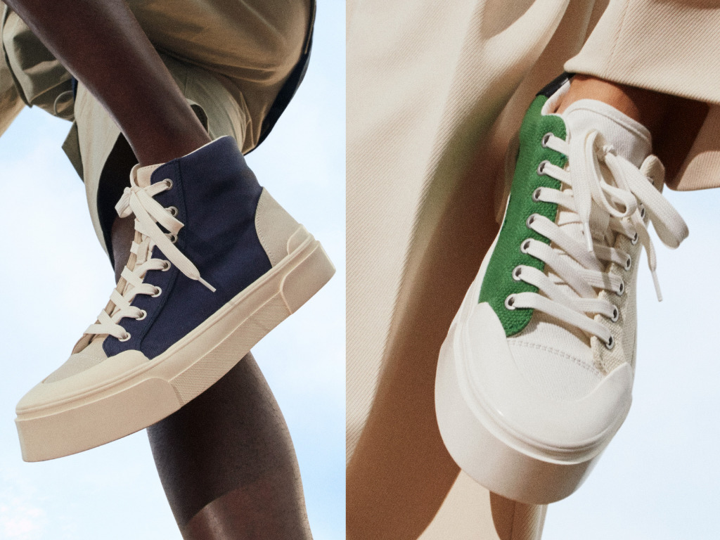 H&M Joins Forces With Footwear Brand Good News To Unveil Sneakers Made From  Banana Fibre & Grape Leather
