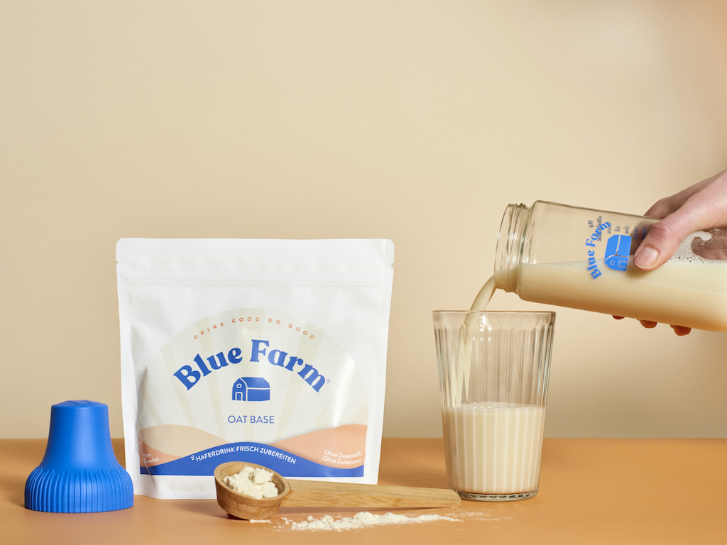 Berlin-Based Blue Farm Is Making Oat Milk Even More Sustainable