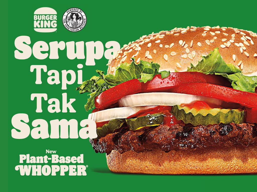 Burger King Indonesia Launches Plant-Based Whopper With The