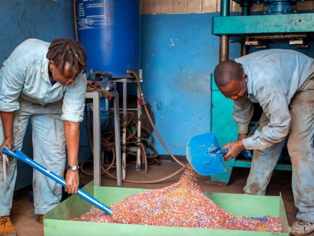 Nzambi Matee Transforms Kenya's Plastic Waste Into Building Bricks