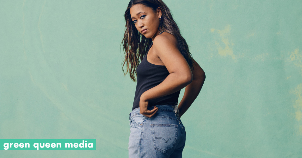 Naomi Osaka Just Dropped A New Upcycled Denim Collection With Levi's1 -  Green Queen