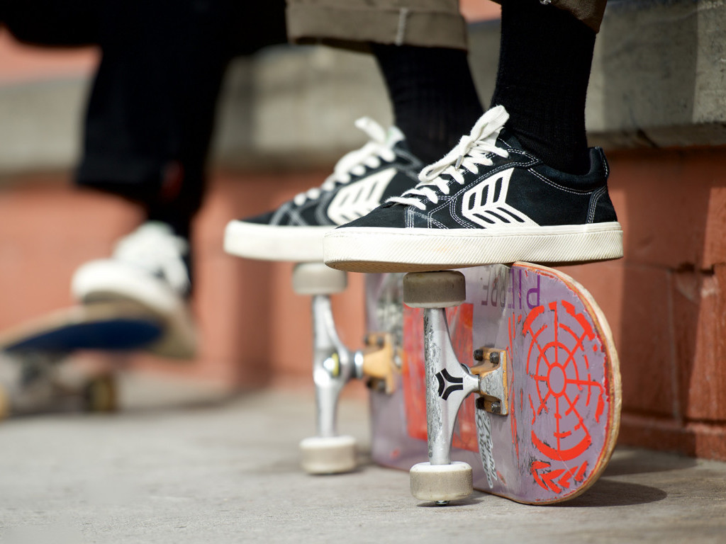 These Sustainable Skate Shoes Are Making Waves At The Tokyo Olympics