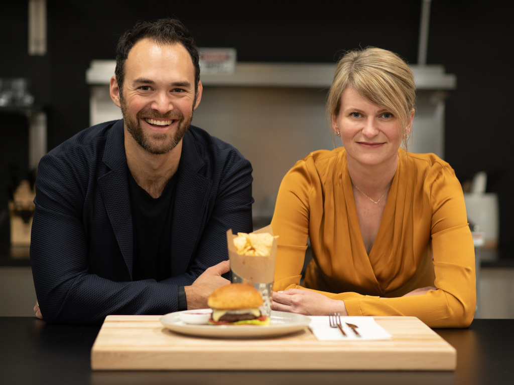 SCiFi Foods co-founders Joshua March and Kasia Gora, PhD, Courtesy