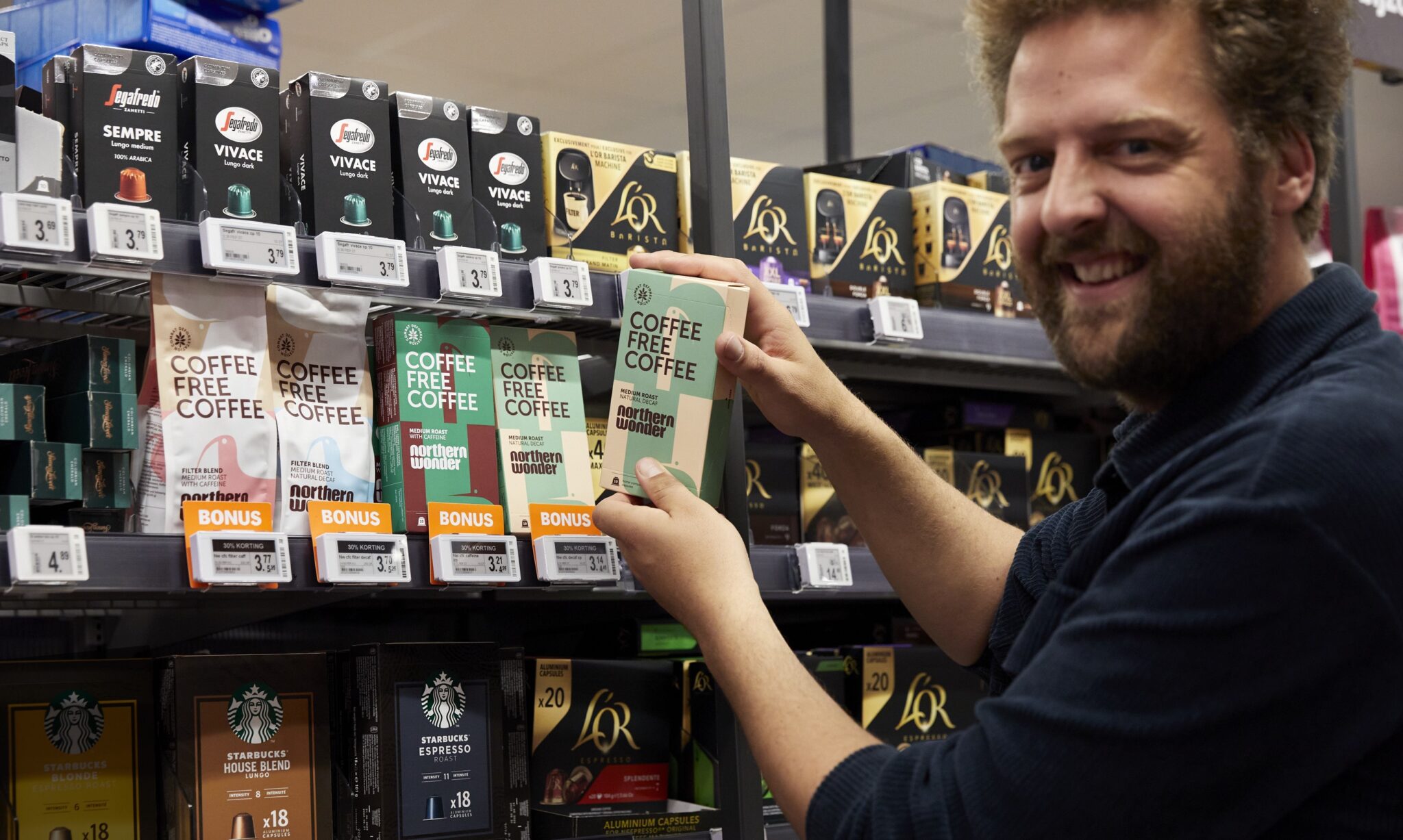 Northern Wonder's CoffeeFree Coffees Enter Retail with Albert Heijn