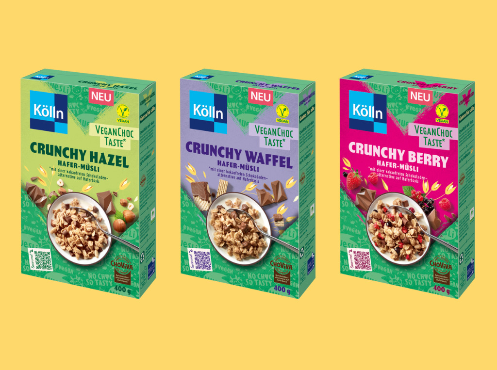 Muesli with Cocoa-Free Chocolate Debuts ChoViva\'s Kölln Range