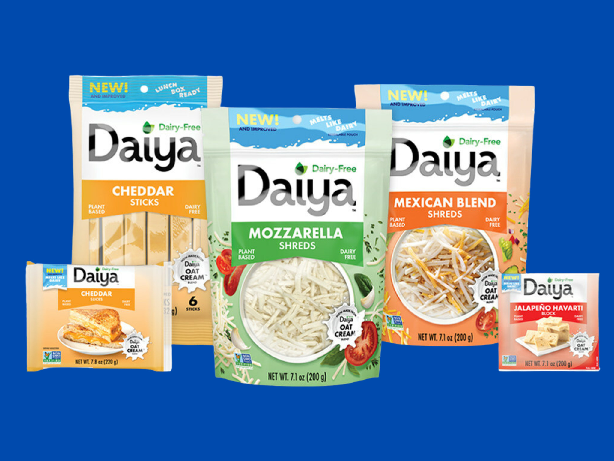 Daiya Bets on Fermented Oat Cream for Revamped Vegan Cheese