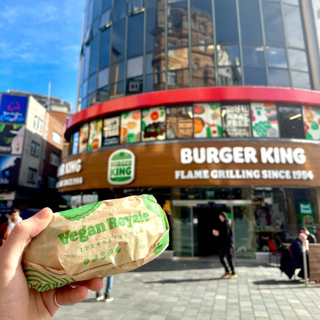 burger king vegan