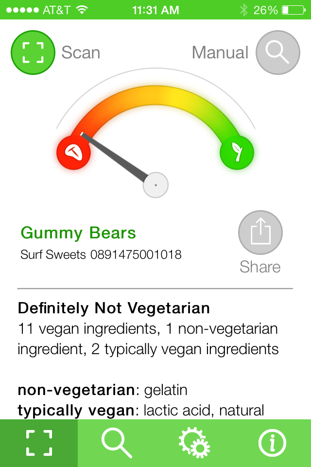 vegan app