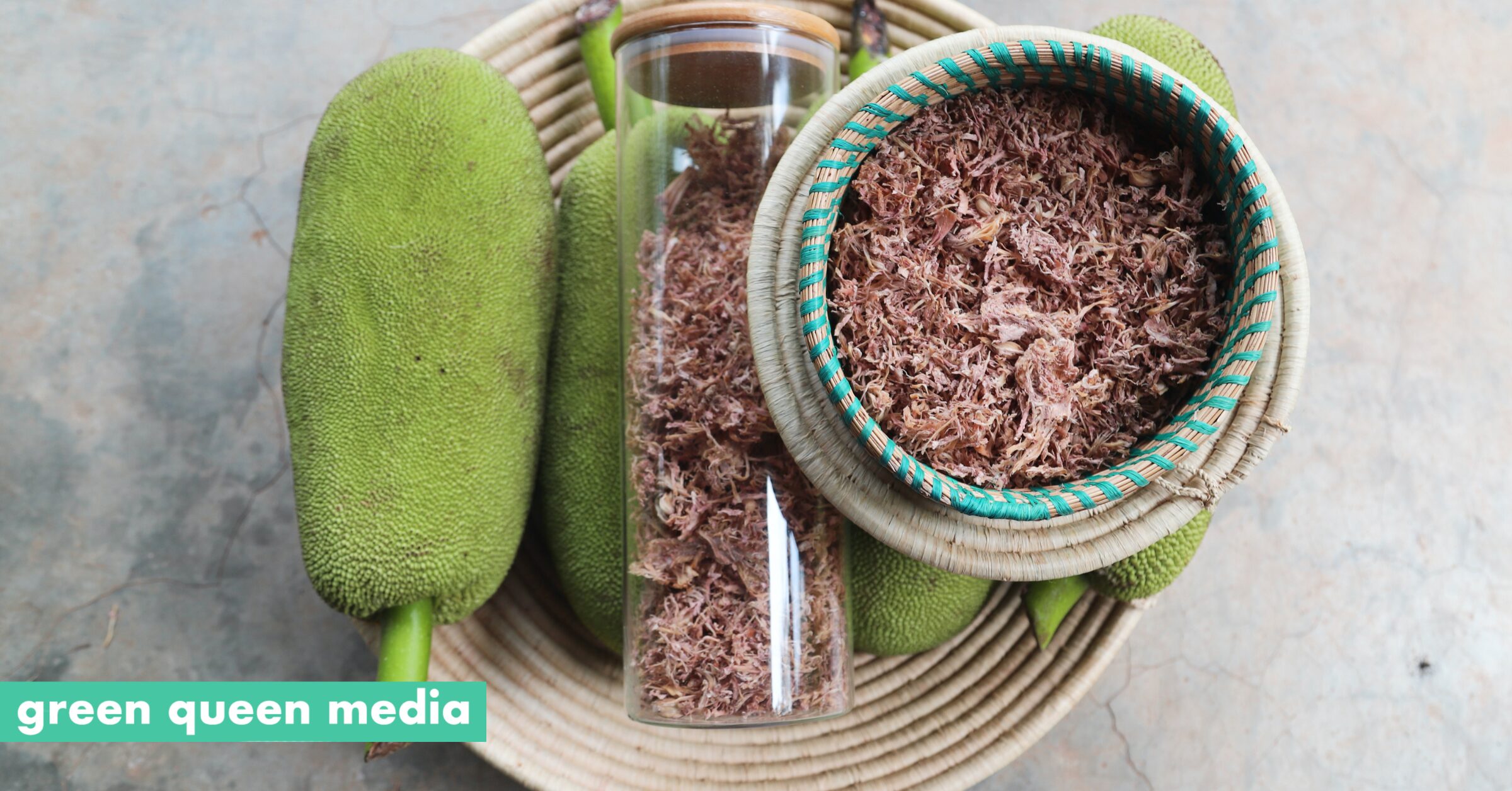 fiberfoodsprimejackjackfruitplantbasedblendedmeatsocial Green