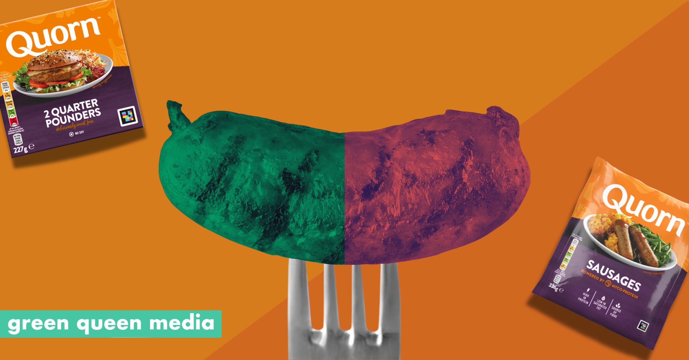 Quorn CEO Talks Blended Meat Burgers, NHS & Climate Change