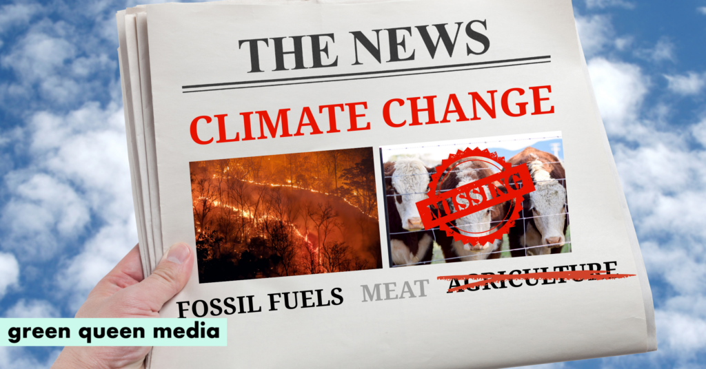 Sustainable Diets Missing from 99% of Media Coverage of Climate Change: Study