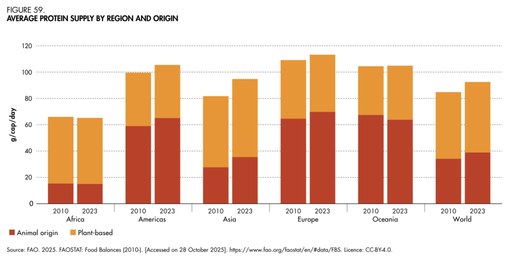 plant vs animal protein