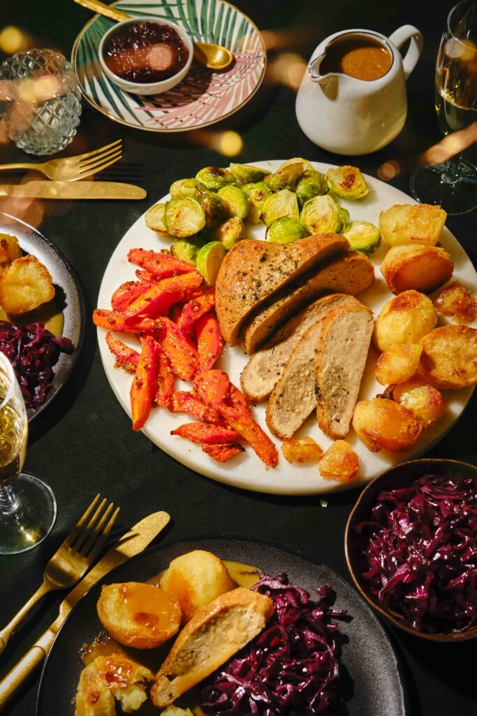 vegan christmas meal kit