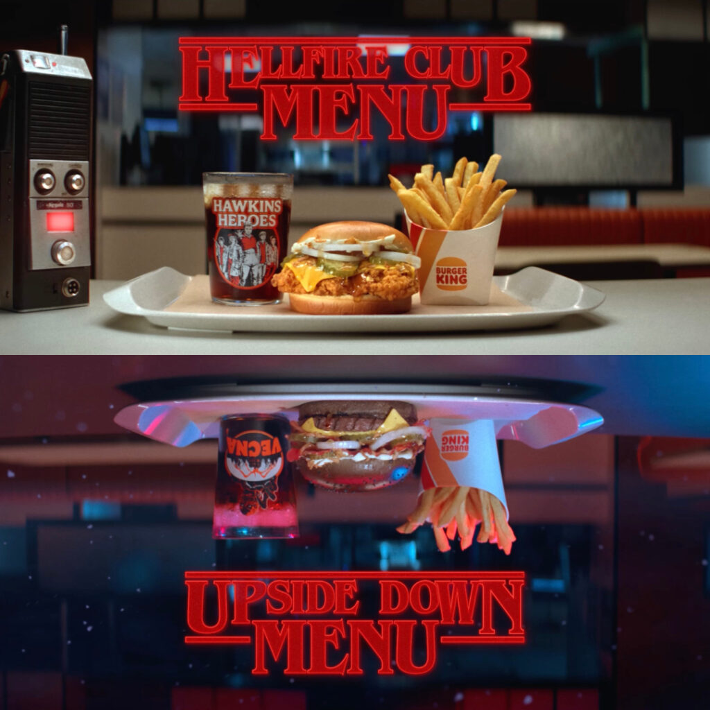 burger king stranger things