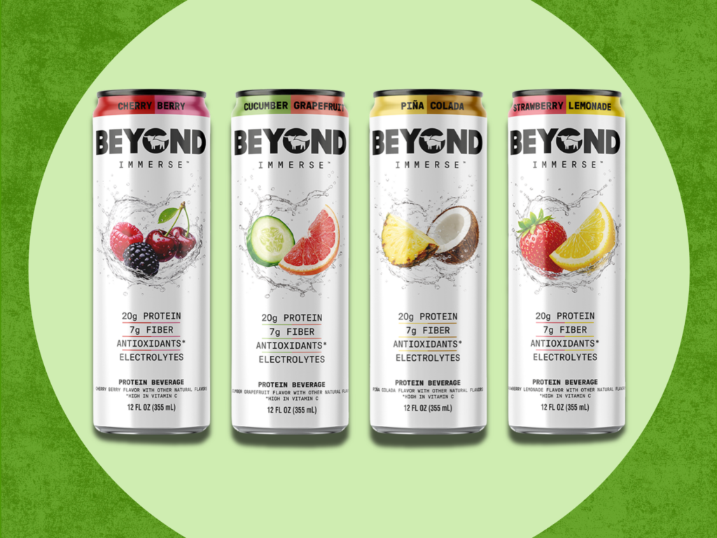 Beyond Meat Debuts Protein Drinks in NYC Retail with Big Geyser Partnership