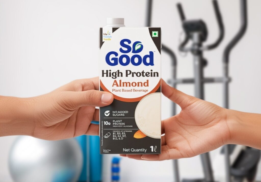 so good high protein almond milk