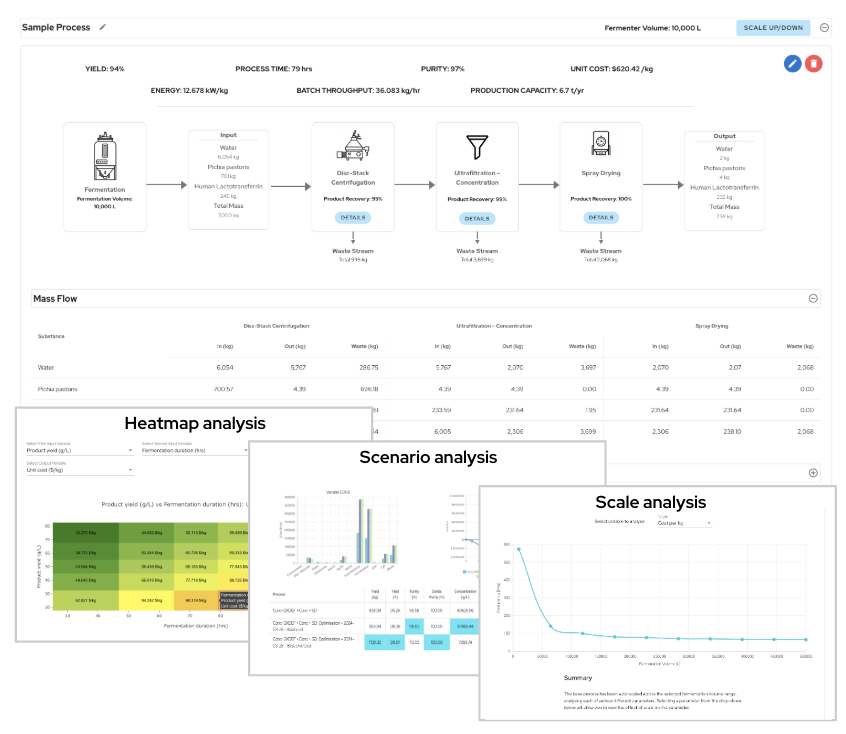 upstream downstream bioprocessing