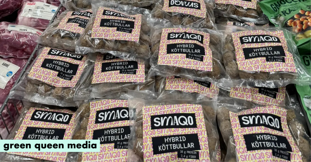 Swedish Meatballs, With A Fungi Twist: Smaqo Debuts Blended Meat in Country’s Largest Retail Chain