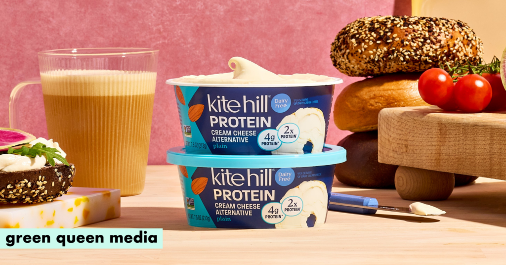 Kite Hill’s New Vegan Cream Cheese Has Double the Protein of Dairy