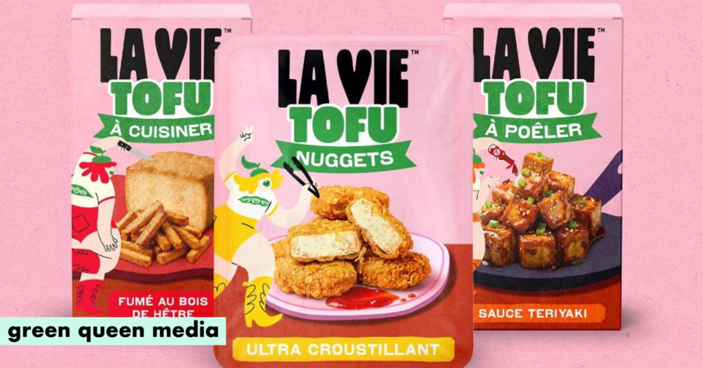 French Plant-Based Meat Leader La Vie Enters Tofu Category After Green-Tinted Rebrand