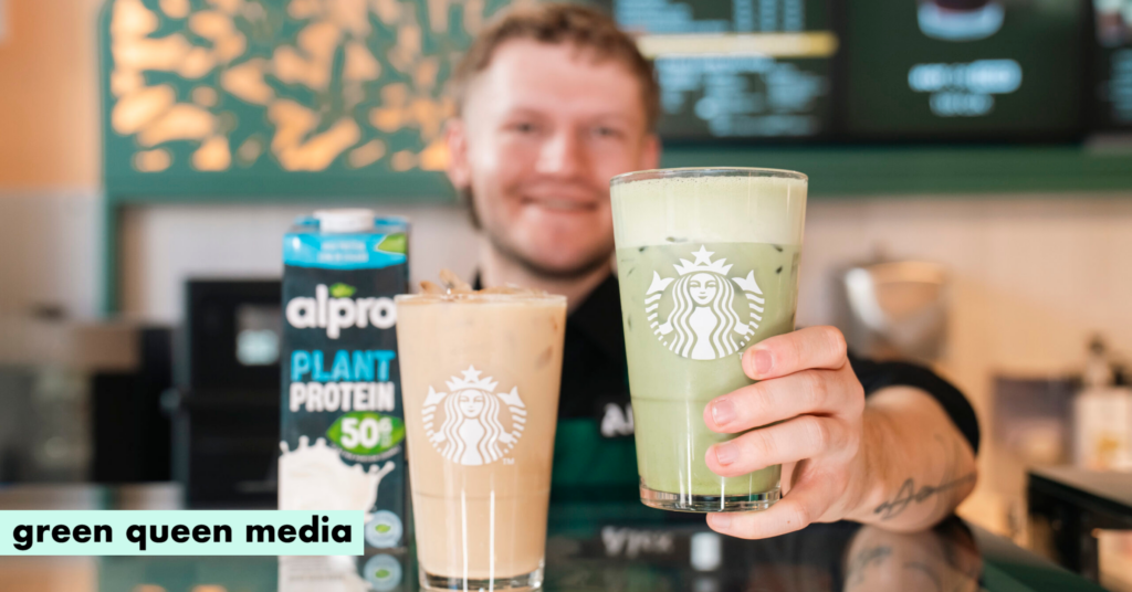 Starbucks Brings Protein Drinks to Europe, Including Lattes with Alpro Soy Milk