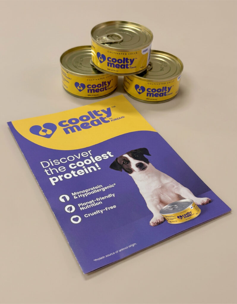 lab grown meat dog food