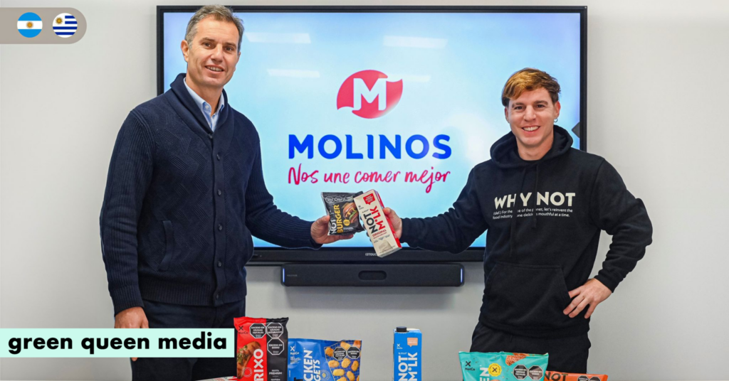 Molinos Río de la Plata to Acquire NotCo’s Plant-Based Business in Argentina & Uruguay