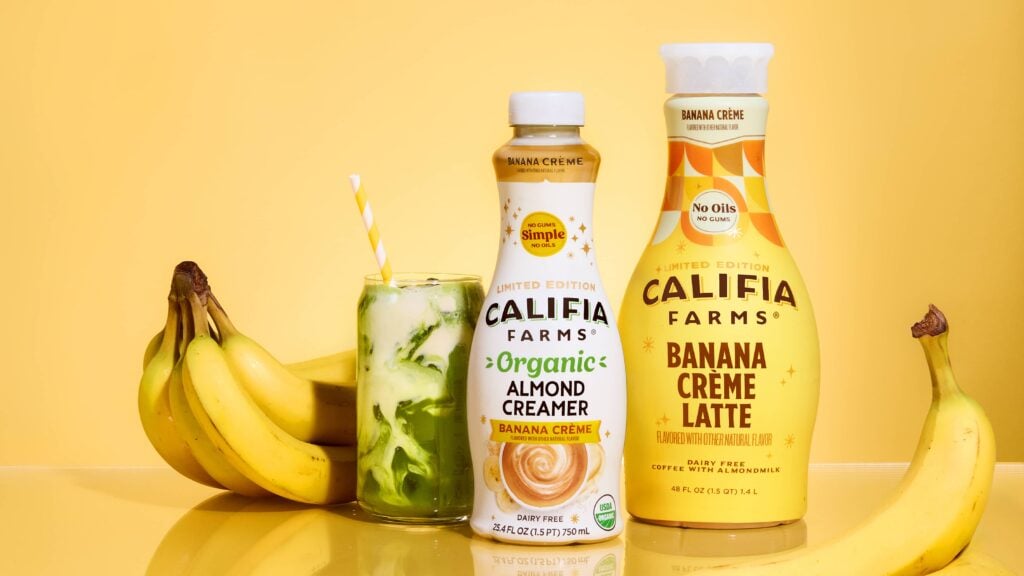 califia farms banana latte