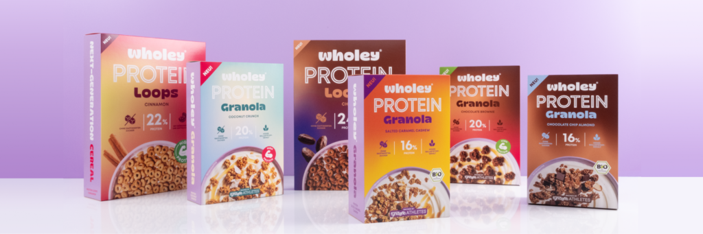 wholey protein granola