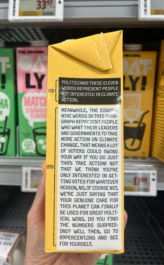 oatly climate solutions company