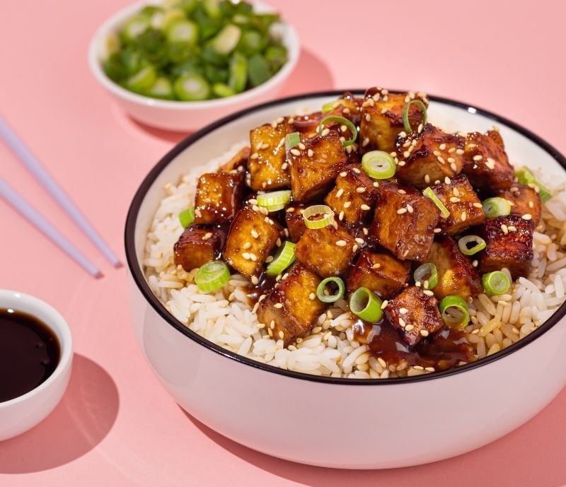 la vie teriyaki tofu