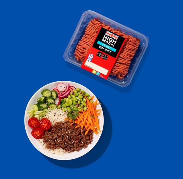 lidl hybrid meat