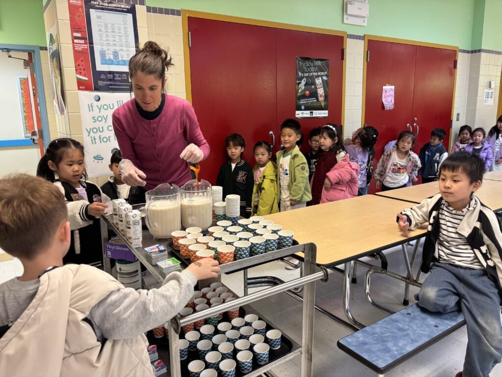 nyc school food emissions
